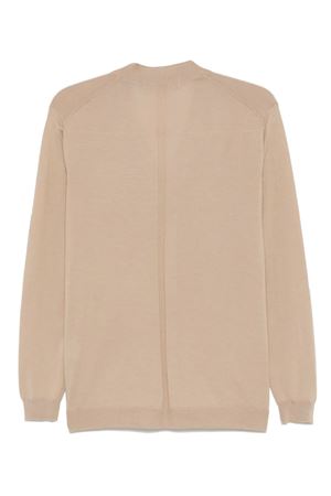 Cardigan in lana merino beige LOW BRAND | L1MFW24256688A039